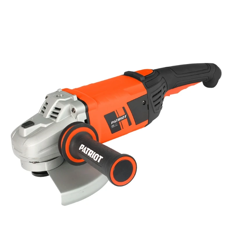 Angle Grinder(USHM) PATRIOT AG 232- Disc 230 mm Angular Power Tool Metal Wood Abrasive processing Cutting Grinding Cleaning