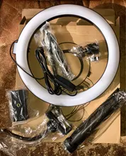 Remote-Ring Light-Lamp Tripod-Stand Fill Youtube Photo Led Selfie Live Bluetooth 26/16cm