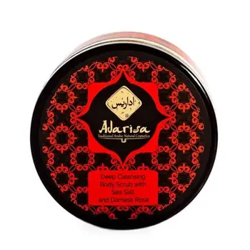 

Scrub for face and body with sea salt and Damascus rose "adarisa"