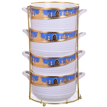 

Set of supnitz 4PR on a stand 470 ml. Loraine 29143