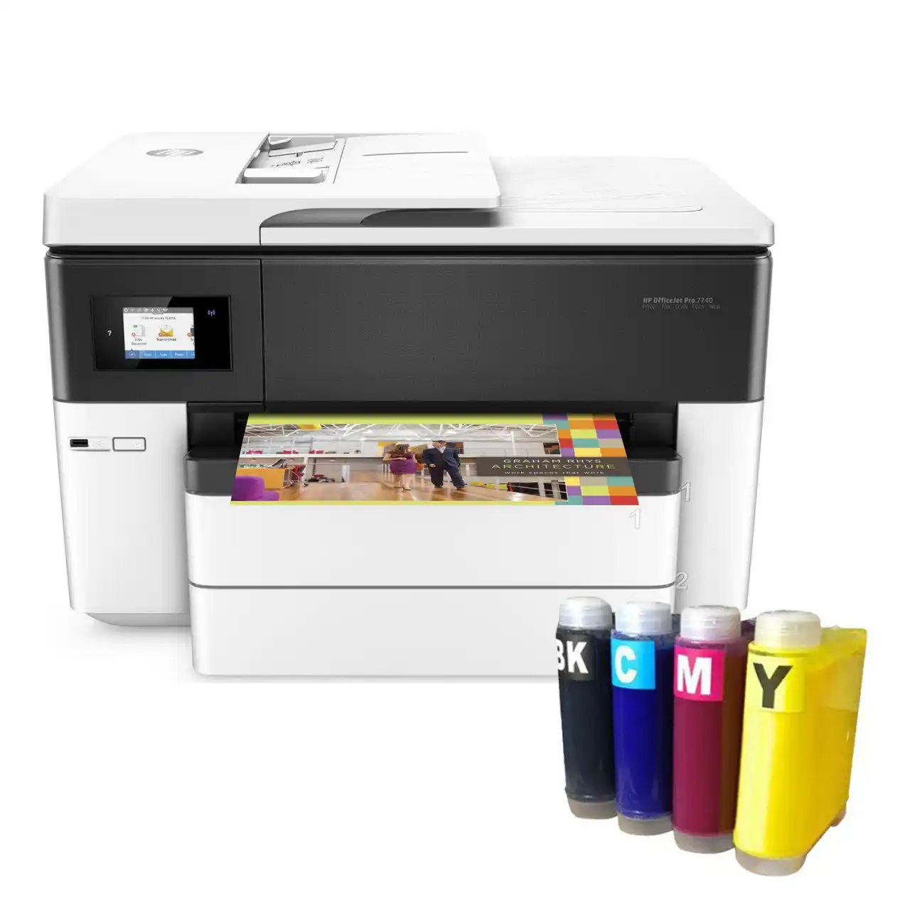 hp officejet pro 7740 series ink