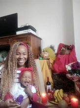 Nature Hair Extensions Afro Kinky Curly Hair Bundles 24 inch Ombre Blonde High Temperature Fiber Synthetic Hair Weave Bundles