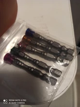 Hex Shank Electric-Screwdriver-Set Drywall Anti-Slip Single-Head Phillips 1/4inch 5pcs