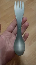 Titanium Spoon Tableware Fork Ultralight Tito Outdoor Camping Picnic Pure