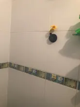 Alcachofa de ducha sin costuras con Base fija, soporte de montaje para ducha, ajustable, accesorios de baño