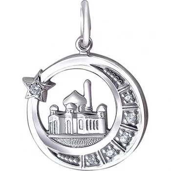 

Esthete pendant icon with 6 silver cubic zirconia