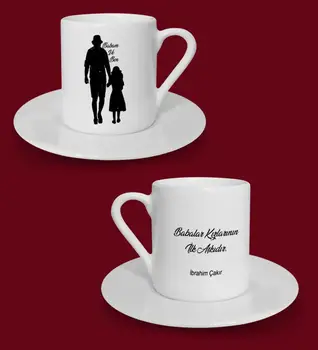 

Personalized Fathers Day Themed Turkish coffee Cup 28-534