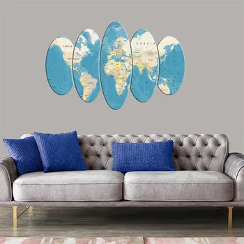 

Map 5 Piece Mdf Table