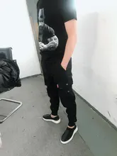 Pantalones Cargo 8XL para hombre, Pantalón deportivo de talla grande, varios bolsillos, Hip-Hop, de Color sólido, novedad, Primavera