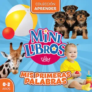 

Mini Books-collection tracks Learn-My First Words-4 books