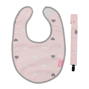 

ebebek Babyjem Baby Bib with Pacifier Hanger