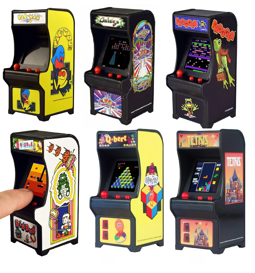 Super Impulse Tiny Arcade Space Invaders Mini Handheld Retro Game w