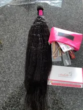 Kinky Straight Hair-Bundles Arabella Brazilian 100%Human-Hair Remy 1/3/4pieces