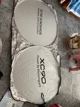 Coche parabrisas sombrillas cubre para Volvo AWD C30 C70 S60 S80 S90 T6 V40 V50 V60 V70 V90 XC40 XC60 XC70 XC90 Auto Accesorios