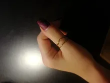 XIYANIKE-anillos de plata de ley 925 para mujer y parejas, joyería de fiesta curva de doble capa chapada en oro