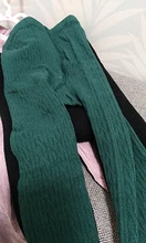 YWHUANSEN-pantimedias para niños de punto para primavera y otoño, medias de doble aguja de algodón para niñas, ropa de invierno con animales