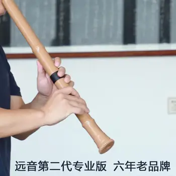 

D Key plastic Abs Shakuhachi Flute 5 Holes Brown Japanese Musical Instruments woodwind Instrument for beginner and professional