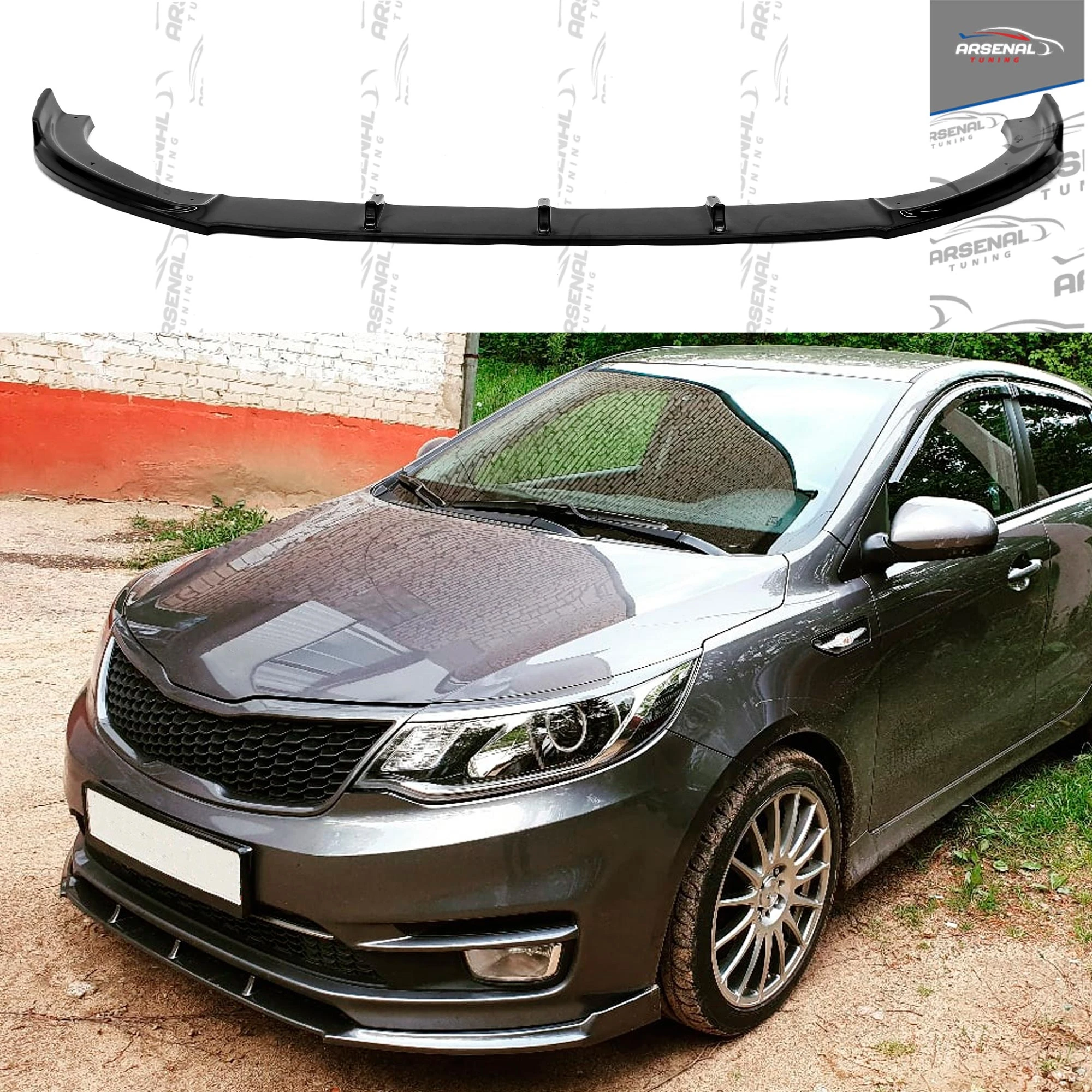 Efficient playground Soak kia rio sedan body kit Darken alignment Tact