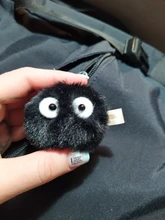 LLavero de Totoro para seguidores del cómic, accesorio con diseño de hada del polvo, apto para bolso, amuletos, monedero, Miyazaki Hayao