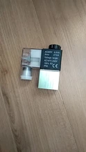 Bobina de válvula solenoide Led, 2 puertos, 2 vías, AC110V, 220V, 380V, 12V, 24V, CC, G1/8, 2V025-08, G1/4