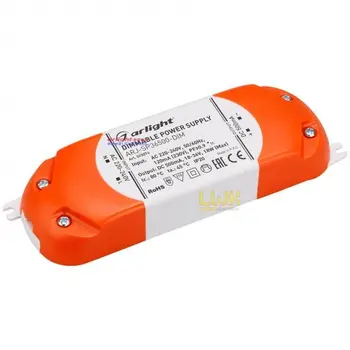 

Power supply arj-sp36500-dim (18W, 500mA, PFC, TRIAC) 1 PCs Arlight 025074