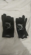 Guantes de pesca sin dedos transpirables, de secado rápido, antideslizantes, para deportes al aire libre, ciclismo, Camping y correr, 1 par de 3 unidades