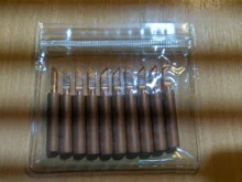 Soldering-Iron-Tip Diamagnetic 852D 900m T-Copper SZBFT 15kinds 898D Lead-Free