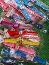 Relojes digitales con 21 patrones para niños y niñas, pulsera electrónica con parches para regalo de cumpleaños