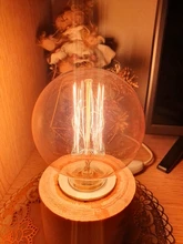Edison-Bulb Ampoule Incandescent-Lamp Filament G125 Home-Decor E27 Vintage Retro ST64