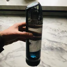 ALTHY PEM-generador de botellas de agua rica en hidrógeno H2, ionizador, electrólisis pura, taza H2, 500ml, portátil, recargable por USB