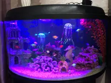 Aquarium-Lights Submersible Diving-Lighting Remote-Control-Lamp Waterproof LED RGB Amphibious