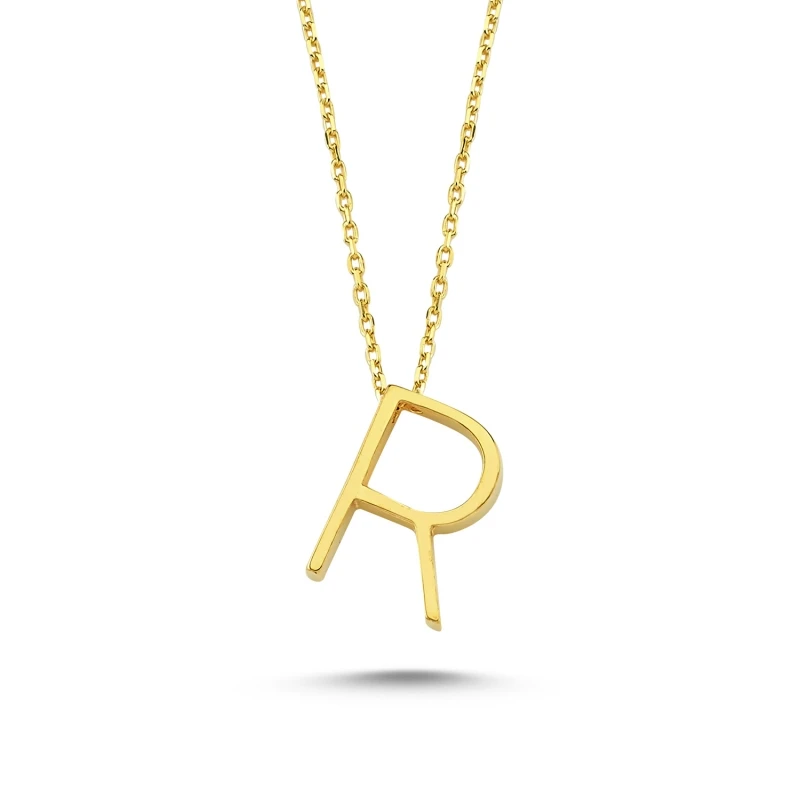 

Silver 925 Set--R-Letter Ghost Pendant