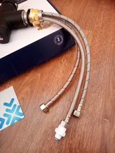 Tap Faucet-Mixer Sink Water-Purification Frap Dual-Handle Black Kitchen Rotation Letter-Design