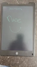 Tableta de escritura LCD de 12 pulgadas, tablero para garabatear Digital de dibujo electrónico, almohadilla colorida para escritura a mano, regalo para niños y adultos, protección de ojos