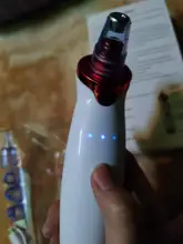 Limpiador eléctrico de acné y puntos negros, herramienta de limpieza al vacío para puntos negros y acné