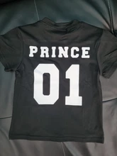 Camisetas del equipo familiar, camisetas a juego de rey, reina, príncipe, princesa 01, padre, madre, hija, hijo, Rey y camisetas de Reina, trajes, 1 Uds.