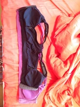 VEQKING sujetadores deportivos Push Up con cremallera para mujer, Tops deportivos transpirables sin aros acolchados de talla grande XL, Top deportivo de Yoga para gimnasio y Fitness