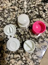 4 en 1 portátil 4 capas de polvo amoladora de tableta en polvo cortador de píldoras separador de medicamentos caja trituradora de almacenamiento 3 colores