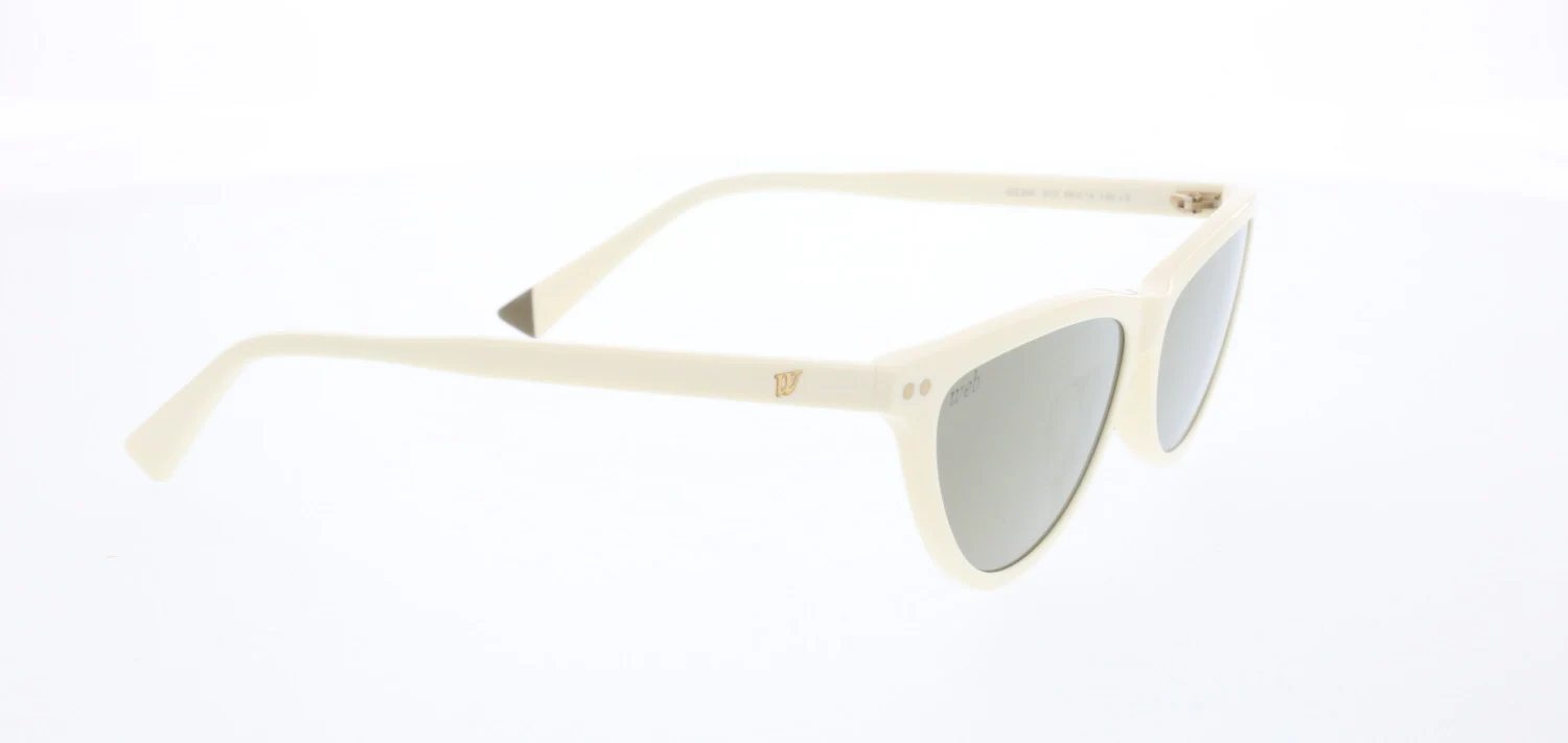 

Women's sunglasses w 0264 21c bone white organic butterfly cat eye 55-14-140 web