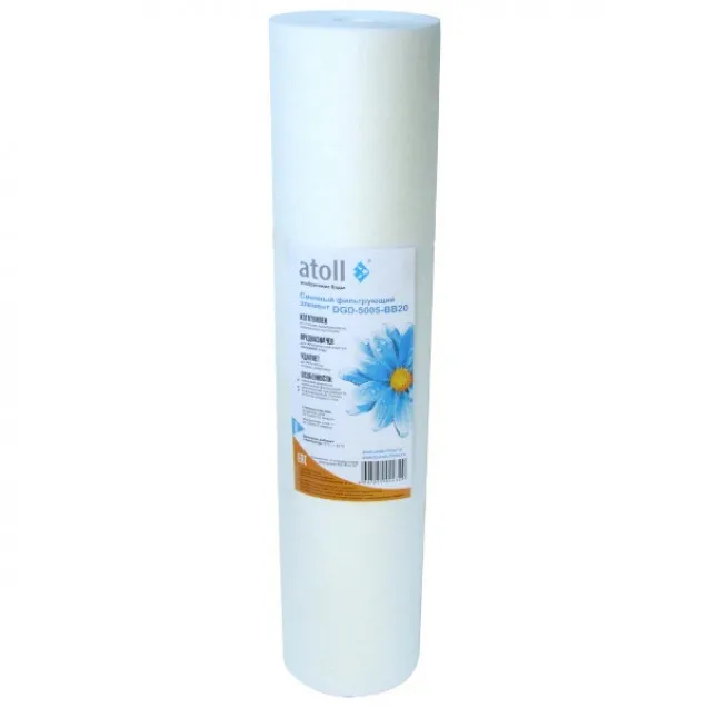 Специальный картридж atoll (атолл) ультрафильтрационный картридж atoll uf-10. Полипропилен). Сменный фильтрующий элемент. Набор фильтров 202 atoll. Картридж акватехника кв sl-10 верев.