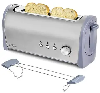 

CECOTEC TOASTER STEEL & TASTE INOX 2L 1400W (03037)