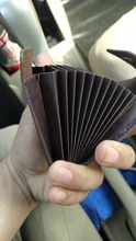 Cartera de cuero Unisex para negocios, tarjetero de identificación, carcasa para tarjetas, organizador de bolsillo, dinero, teléfono, monedas, moda de Año Nuevo, 2021