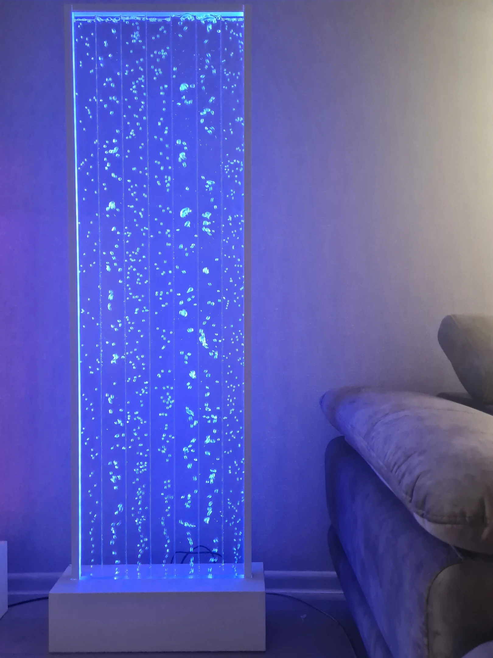 水族館、バブルパネル、気泡塔、ランプ、ダイオード、水パネル、水