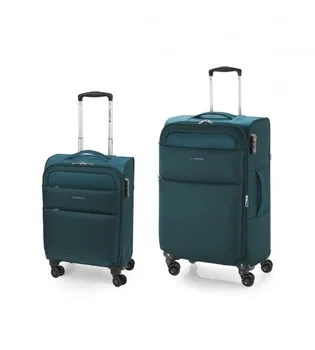 

Set 2 Suitcases Cabin-Medium Soft 4R Gabol Cloud Turquoise