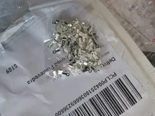 200 unids / lote, cierres de cala, tapas de extremo de cordón, cinta de cuerda, Clip de cuero, punta, conectores de cuentas de engarzado para bricolaje, suministros para hacer joyas