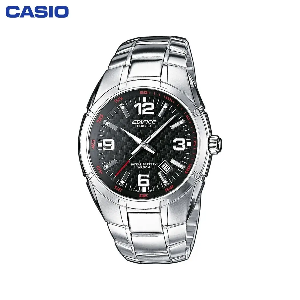 Наручные часы Casio EF-125D-1A мужские кварцевые на браслете |