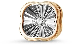 

Imperial pendant with 1 red gold diamond