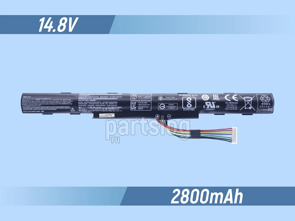 Аккумулятор 41NR19/66-1 для Acer 14.8V 2800mAh | Компьютеры и офис