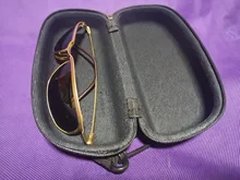 Caja militar de camuflaje para gafas de sol para hombre, estuche de EVA con Clip para cinturón, 1 unidad
