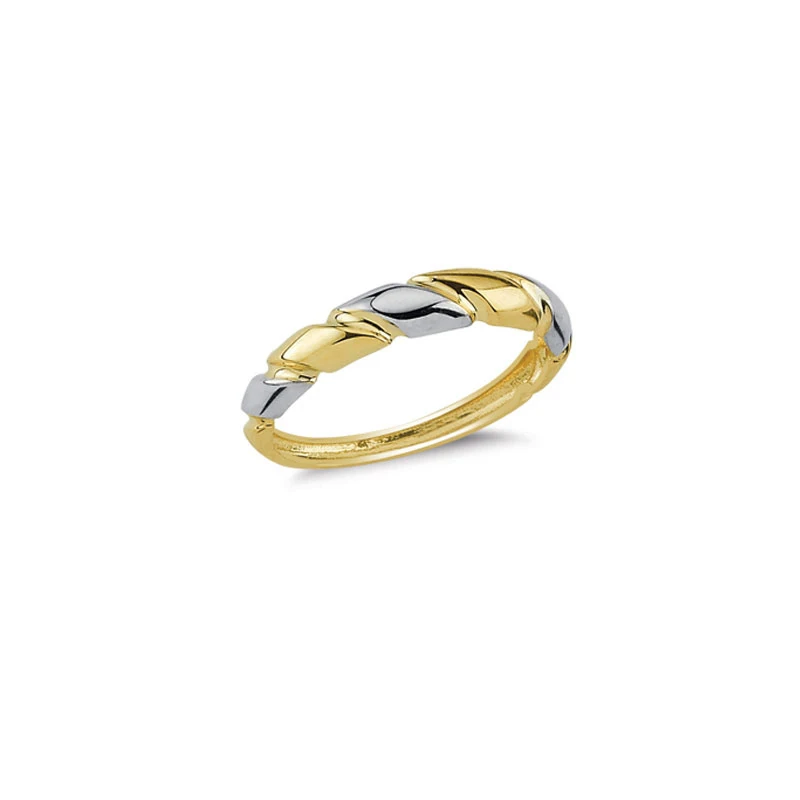 

Женское кольцо из цельного золота 14K